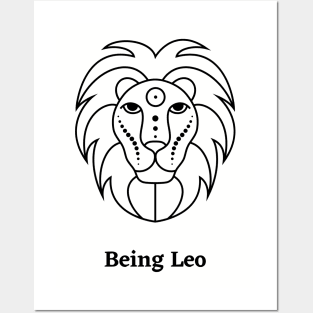 Being Leo Posters and Art